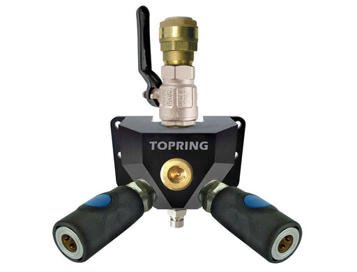 TOPRING S07 Compressed Air Piping Systems 07.469.05 : TOPRING QUICKLINE MANIFOLD 28 MM X 1/4 INDUSTRIAL TOPQUIK S1 20.675 (2x)