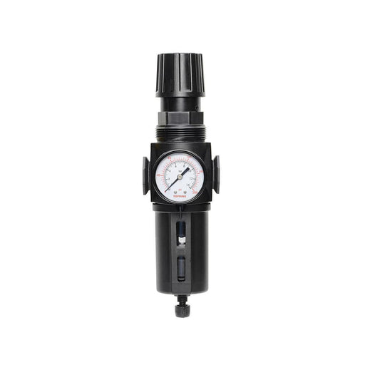 TOPRING S50 Series FRL 50.225A : TOPRING FILTER/REGULATOR 1/4 MANUAL DRAIN WITH STANDARD BOWL MODULAIR 300