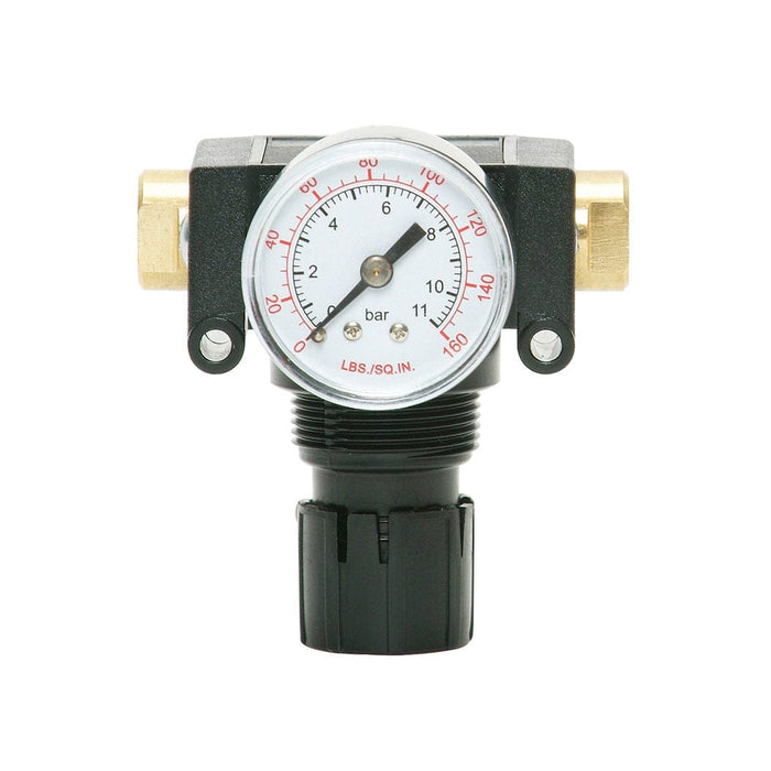 TOPRING S50 Series FRL 50.320A : TOPRING REGULATOR 1/4 WITH GAUGE MODULAIR 200