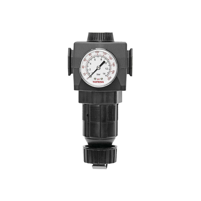 TOPRING S50 Series FRL 50.340A : TOPRING REGULATOR 1/2 (F) NPT WITH GAUGE MODULAIR 400