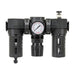TOPRING S50 Series FRL 50.530A : TOPRING FILTER + REGULATOR + LUBRICATOR 3/8 (F) NPT MANUAL WITH STANDARD BOWL 0-150 PSI MODULAIR 300