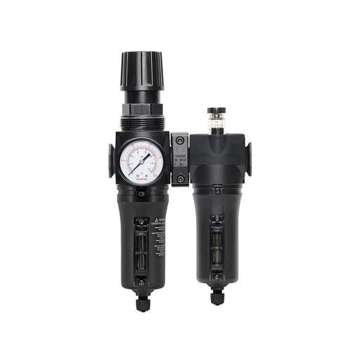TOPRING S50 Series FRL 50.627A : TOPRING FILTER/REGULATOR + LUBRICATOR 0-250 PSI MODULAIR 300