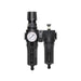 TOPRING S50 Series FRL 50.638A : TOPRING FILTER/REGULATOR + LUBRICATOR 30-200 PSI MODULAIR 300