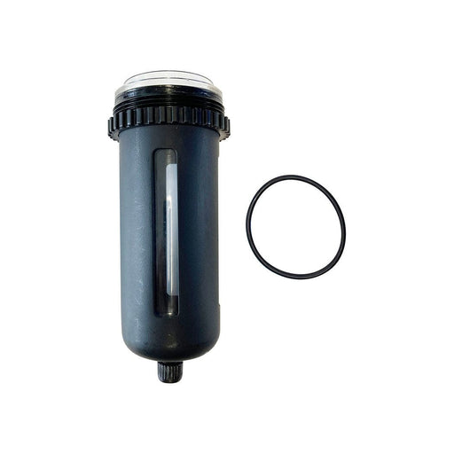 TOPRING S50 Series FRL 50.804A : TOPRING STANDARD BOWL WITH MANUAL DRAIN FOR FILTER, COALESCING FILTER AND FILTER/REGULATOR MODULAIR 400