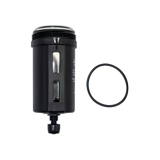 TOPRING S50 Series FRL 50.830A : TOPRING STANDARD BOWL WITH AUTOMATIC DRAIN FOR FILTER, COALESCING FILTER AND FILTER/REGULATOR MODULAIR 300