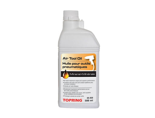 TOPRING S69 Air Tool Oil 69.050.12 : TOPRING AIR TOOL MINERAL AIR TOOL OIL (12 X 500 ML) CSE