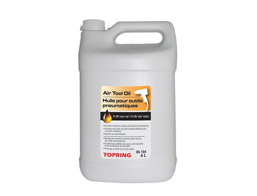 TOPRING S69 Air Tool Oil 69.104.04 : TOPRING AIR TOOL MINERAL AIR TOOL OIL CSE (4 X 4L) CSE