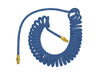 TOPRING Self-Storing Hoses 17.620.07 : TOPRING SELF-STORING POLYURETHANE HOSE 1/4 X 25' X 1/4 (M) NPT FLEXCOIL BLUE