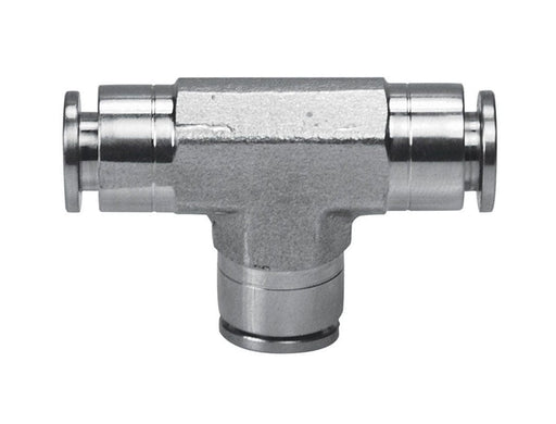 TOPRING Stainless Push-to-Connect Fittings 43.332 : UNION TEE 5/32 STAINLESS STEEL TOPFIT