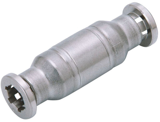 TOPRING Stainless Push-to-Connect Fittings 43.700 : UNION STRAIGHT 4 MM STAINLESS STEEL TOPFIT