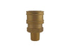 TOPRING Straight Through and Hydraulic Couplers 28.963.02 : Topring Straight Through and Hydraulic Couplers : COUPLER HYDRAULIC (STRAIGHT THROUGH) 3/8 (M) NPT BRASS (MANUAL) 2/CSE
(PACK OF 2 PCS.)