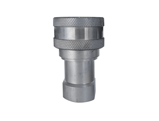 TOPRING Straight Through and Hydraulic Couplers 29.944 : Topring Straight Through and Hydraulic Couplers : COUPLER HYDRAULIC (MANUAL) (ISO "B") 1/4 (F) NPT STAINLESS STEEL