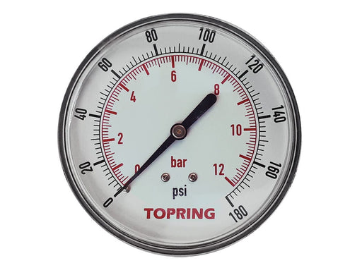 TOPRING Tire Inflation 63.693 : TOPRING REPLACEMENT GAUGE 7-180 PSI FOR 63.683