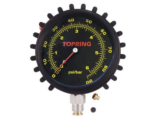 TOPRING Tire Inflation 63.698 : TOPRING GAUGE 0-90 PSI FOR 63.691