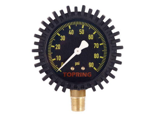 TOPRING Tire Inflation 63.718 : TOPRING GAUGE 0-90 PSI FOR 63.710/63.711