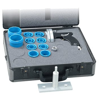 Ultra Clean Technologies 2" ULTRA CLEAN PRODUCTION CLEANING KIT C/W LAUNCHER, CARRYING CASE, ADAPTER RING, LAUNCHER STAND & 10 HOSE NOZZLES (UC-HL-10-2)